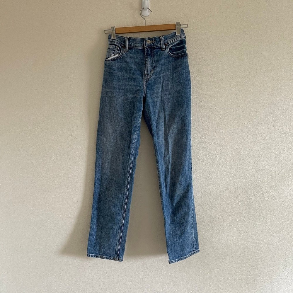 OLD navy blue Jeans mid rise size 4 stretchy waist